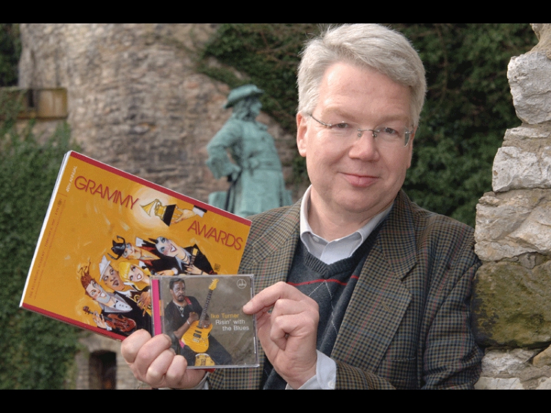 GRAMMYs 2007: Label President Jochen Becker on a publicity blitz in his home town Bielefeld, Germany, on February 21, 2007 spreading the word about the GRAMMY 2007 win with Ike Turner, and the 2 additional nominations in the Latin Jazz category. The story was picked up by both regional newspapers Westfalenblatt - with front page treatment, no less! And the Neue Westfaelische Zeitung.