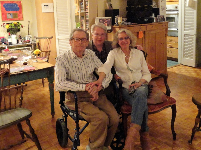 October 24, 2012: a precious dinner invitation to the Upper East Side penthouse home of the extraordinary concert producers Pat Philips and Ettore Stratta. Ettore has been a legendary conductor, composer and arranger for many decades, almost single handedly inventing the commercially successful Classical Crossover music genre.