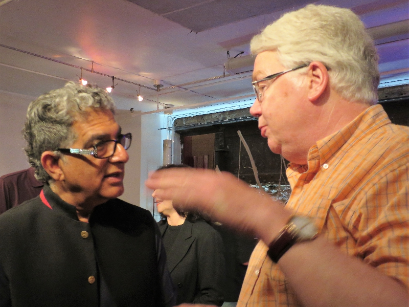 July 10, 2017: What a profound honor and pleasure it was to personally meet Deepak Chopra! Wikipedia describes him as an Indian-born American author, public speaker,�Alternative medicine advocate, and a prominent figure in the New Age movement.