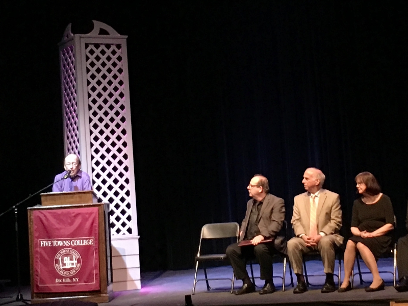 October 28, 2017: Another wonderful first in ZOHO�s history. Legendary Brazilian guitarist Carlos Barbosa-Lima receives an Honorary Doctorate from the Music Department of Five Towns College in Dix Hills, Long Island, NY!