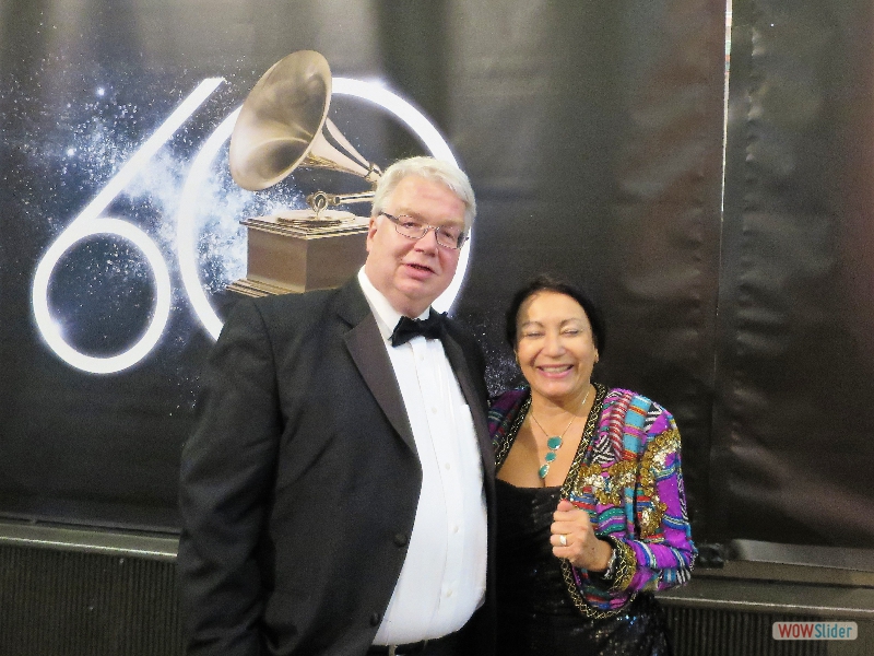 January 28, 2018: brrr � we�re tired. It is past midnight now, time to get home. But what a day it was, having won a third Grammy award for the ZOHO label, following Ike Turner in 2007, and Arturo O�Farrill in 2009.